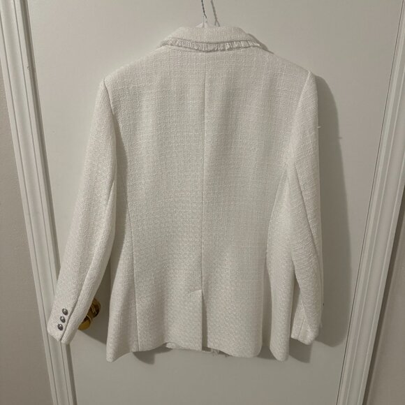 KARL LAGERFELD PARIS Long Sleeve Tweed Jacket - 2 Piece Suit - Picture 5 of 6